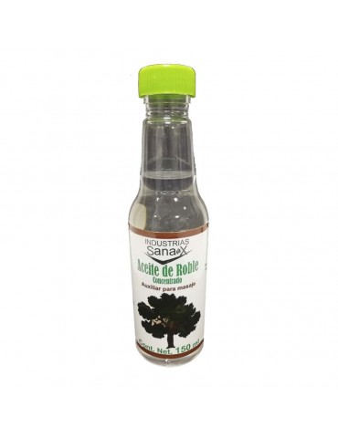 ACEITE DE ROBLE SANAX 150ML     X/60