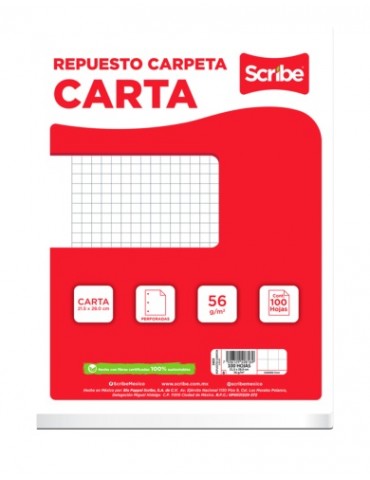HOJA SCRIBE T/C REPUES/ARGOLLA 3403     X/24