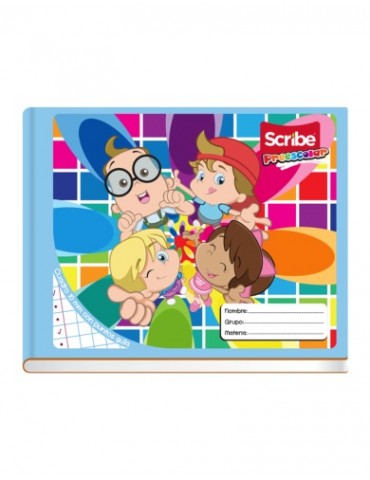 CUADERNO SCRIBE ITAL.PRESCOLAR KIDS RAYA 2507     X/24***