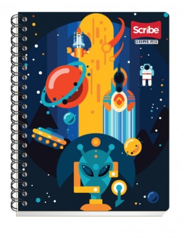 CUADERNO SCRIBE PROF. GAMERS 4440        X/24***