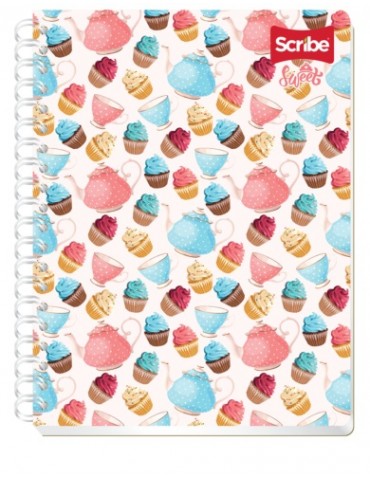 CUADERNO SCRIBE PROF. SWEETS 4452        X/24***