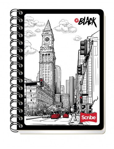 CUADERNO SCRIBE FRAN. BLACKS 9263     X/36