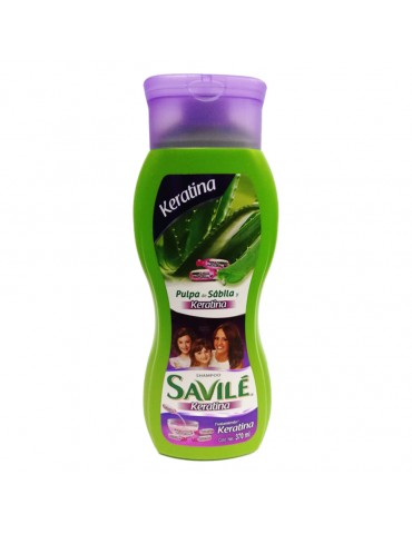 SHAMPOO SAVILE C.CAIDA KERATINA 370ML     X/12