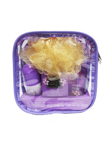 SET MAJA MINI PLUM BLOSSOM DESOD+JABON+LOCION     X/8