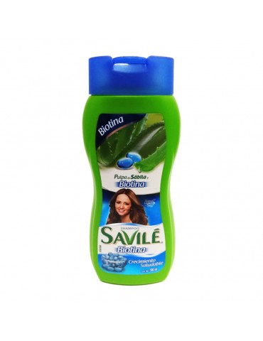 SHAMPOO SAVILE C.CAIDA BIOTINA 180ML    X/12