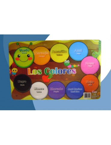 MANTEL INFANTIL DNOVAC LOS COLORES PZA
