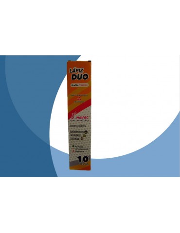 LAPIZ DNOVAC DUO C/10PZ LAD01Z      X/144