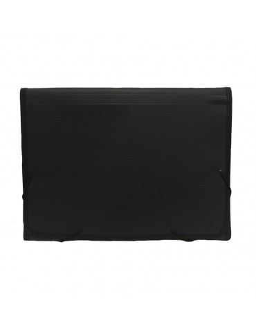 CARPETA C/SEPARADOR NEGRA DNOVAC 4302-A