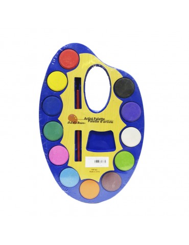 ACUARELA DNOVAC ARTIST PALETTE C/12PZ     X/144 ***