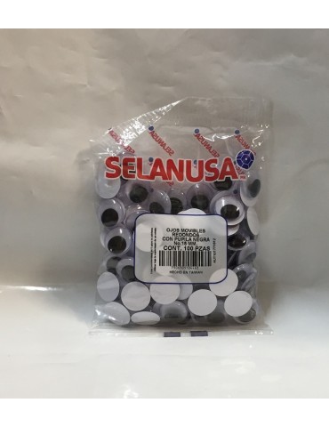 OJOS MOVIBLES SELANUSA REDONDOS 18 C/100PZ X/10