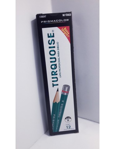 LAPIZ TURQUOISE BEROL H C/12PZ         X/24