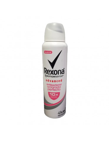 DESOD.REXONA AEROSOL ANTIBACTERIAL ACLARADO 150ML      X/12
