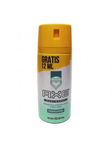 DESOD.AXE AEROSOL ANARCHY FRESH LOVE 96GRS      X/12
