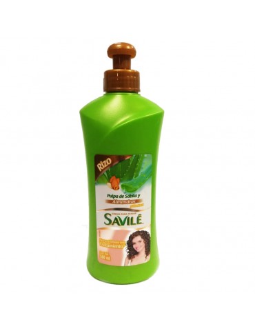CREMA SAVILE ALMENDRAS RIZOS 300ML     X/12