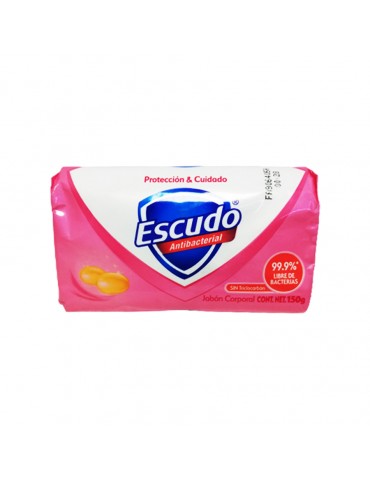 JABON ESCUDO PROTECCION Y CUIDADO ROSA 150GRS      X/72