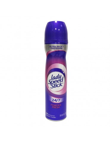 DESOD.LADY SPEED AEROSOL POWDER FRESH 150ML      X/12