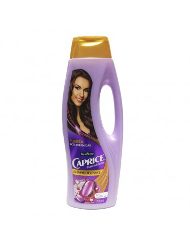 SHAMPOO CAPRICE CERAMIDAS 2-1 750ML    X/12