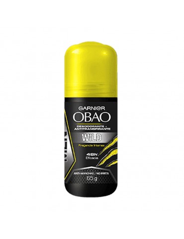 DESOD. OBAO ROLL-ON MEN WILD 65GR       X/24