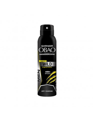 DESOD. OBAO MEN AEROSOL WILD 150ML       X/12