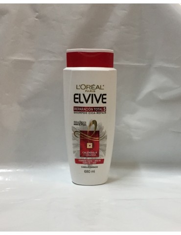 SHAMPOO ELVIVE REPARACION TOTAL5 680ML     X/12
