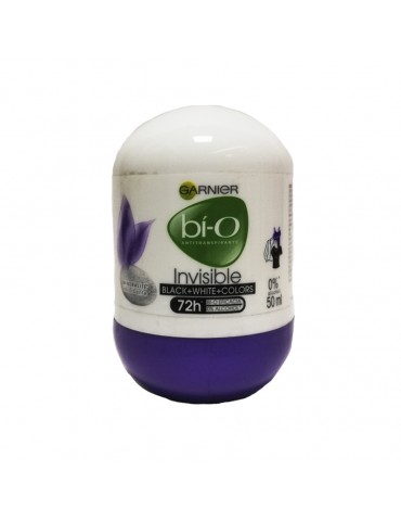 DESOD. BIO-GARNIER ROLL-ON BLACK & WHITE 50ML     X/12
