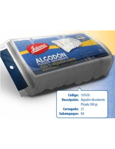 ALGODON PLISADO JALOMA 300GRS    X/25