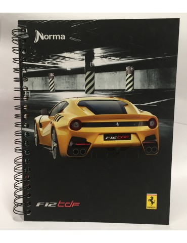 CUADERNO NORMA BOOK.160HJS FERRARI RAYA 534039     X/20