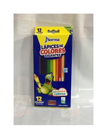 COLORES NORMA TRIANGULAR JUMBO 12 LARGOS 545642   X/36