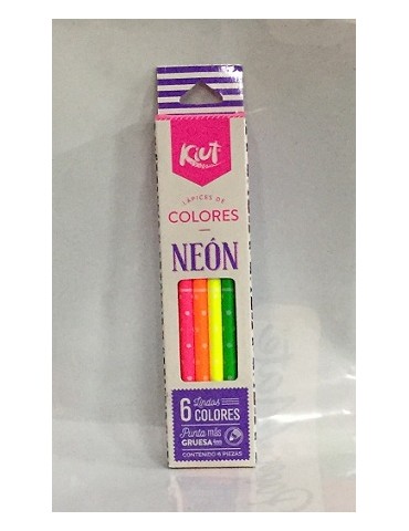 COLORES NORMA KIUT NEON PUNTA GZA C/6PZ 550753      X/12