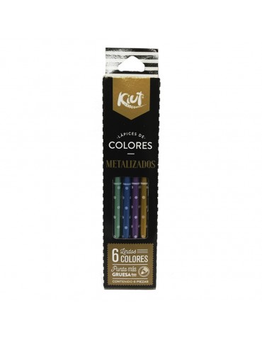 COLORES NORMA KIUT METALIZADO PUNTA GZA C/6PZ 550755      X/12