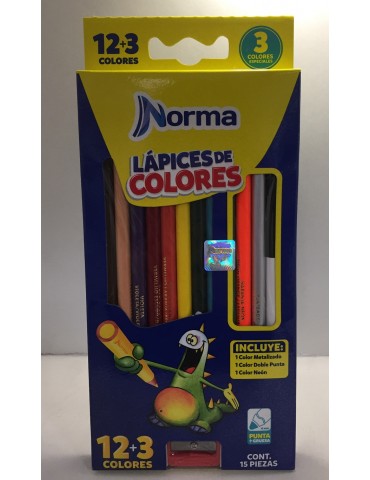 COLORES NORMA C/12 + 3PZ 581748       X/48