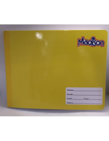 CUADERNO NORMA ITAL.COSIDO 100HJS MADISON 5MM 582351     X/50