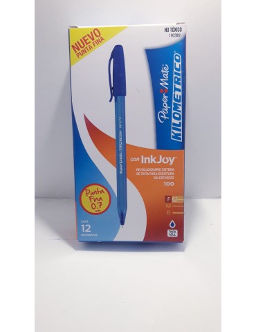 BOL. KILOMETRICO FINO AZUL C/12 1903861    X/48