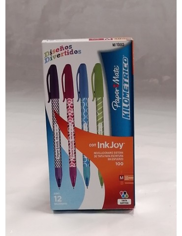 BOL. KILOMETRICO WARPS 100 SURTIDO C/12   X/48***