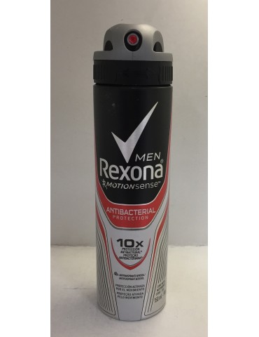 DESOD.REXONA AEROSOL ANTIBACTERIAL MEN 150ML     X/12