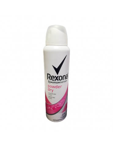 DESOD.REXONA AEROSOL POWDER DRY 150ML       X/12