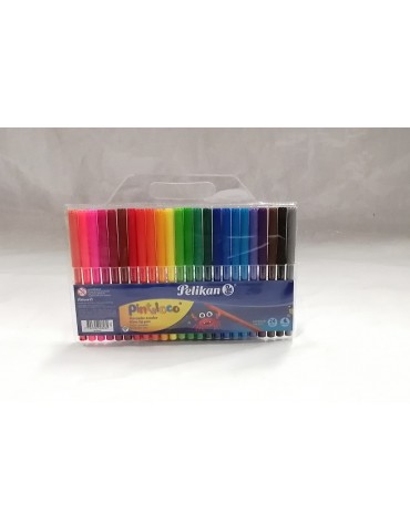 PLUMONES PELIKAN PINTALOCO ESTUCHE C/24PZ      X/96