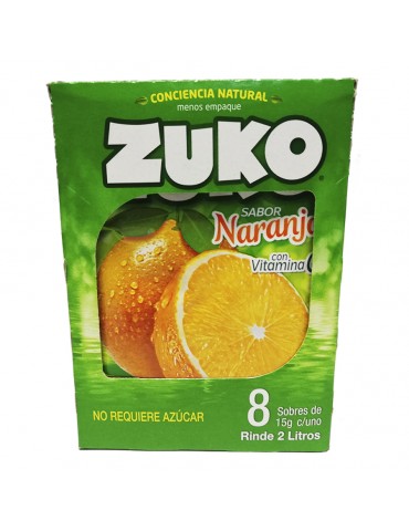 ZUKO NARANJA C/8PZ     X/12