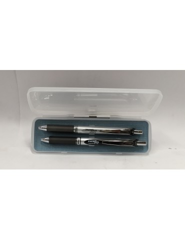 ESTUCHE PENTEL ENERGEL Y ENERGIZE C/2PZ BLPL75-A