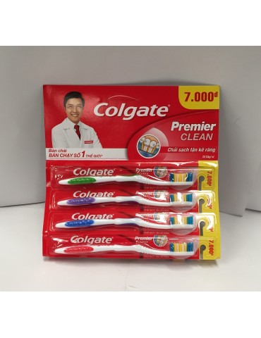 CEPILLO COLGATE PREMIER CLEAN TIRA C/12PZ     X/24