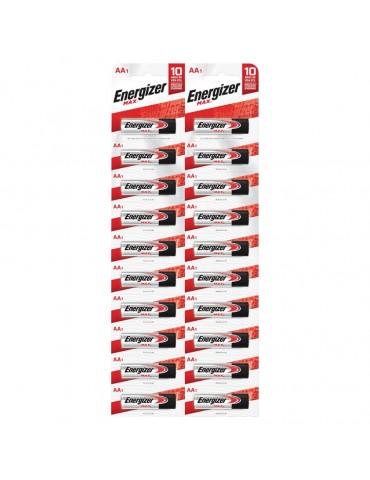 PILA ENERGIZER MAX AA TIRA C/20PZ     X/6