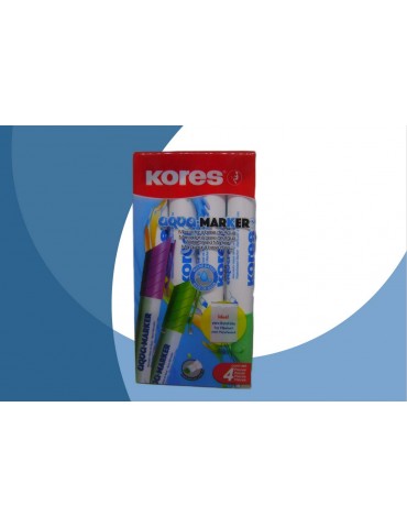 AQUAMARKER KORES SURTIDO C/4PZ***