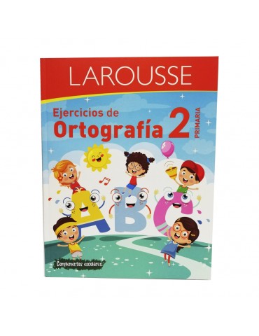 LIBRO LAROUSSE EJERCICIOS DE ORTOGRAFIA 2 PRIMARIA 51982   X/82