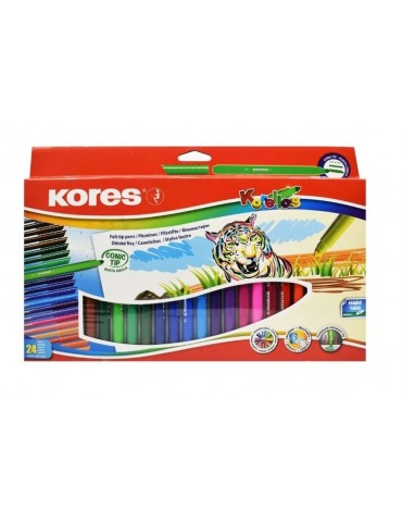 PLUMONES KORES KORELLOS CONIC C/24PZ  X/24