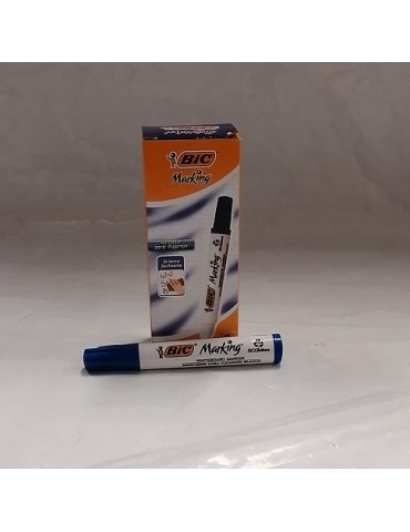 MARCADOR BIC P/PIZARRON AZUL C/6PZ 965886    X/24