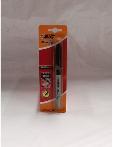 MARCADOR BIC PERMANENTE GRIP NEGRO BLC/1PZ 964987    X/24