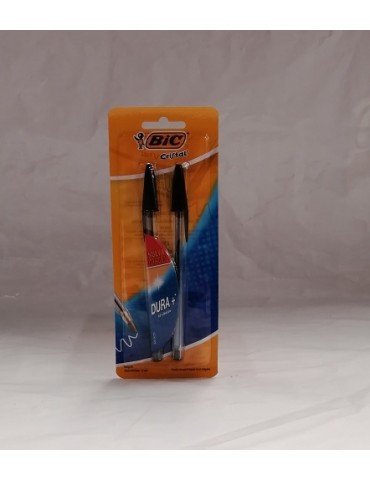 BOL. BIC MEDIANO NEGRO BLC/2PZ 969030       X/24