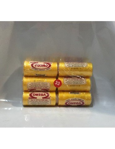 HILO NYLON OMEGA  33 MATIZADO AMARILLO