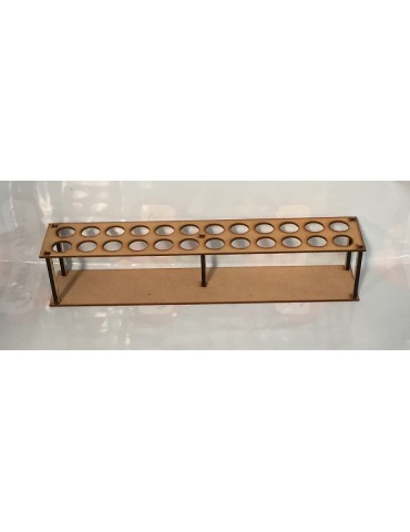 PORTA CONO MADERA RECTANGULAR 7.4X37.4 CON-003