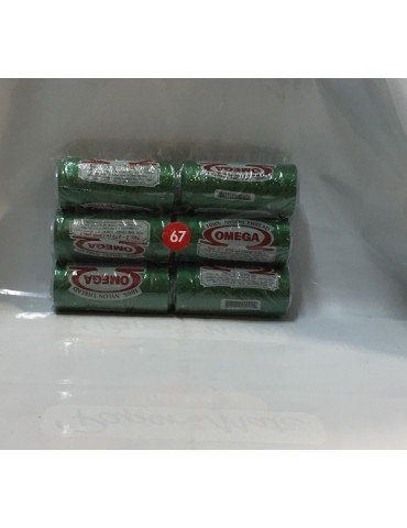 HILO NYLON OMEGA  67 VERDE BANDERA